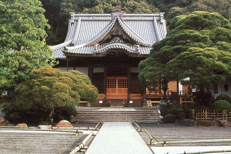 修善寺温泉街・修禅寺
