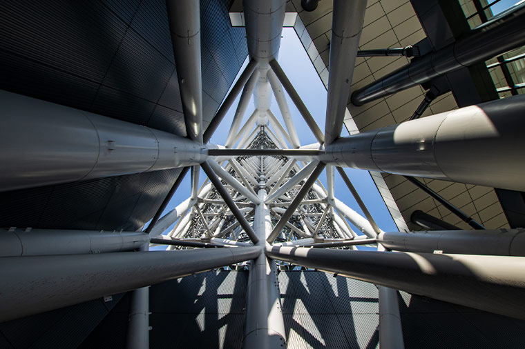 塔体ガイドツアー