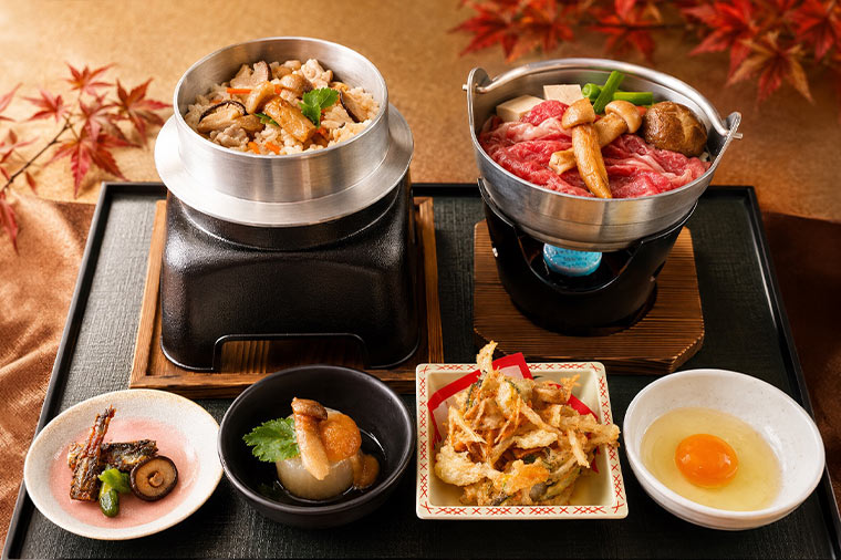 松茸御膳