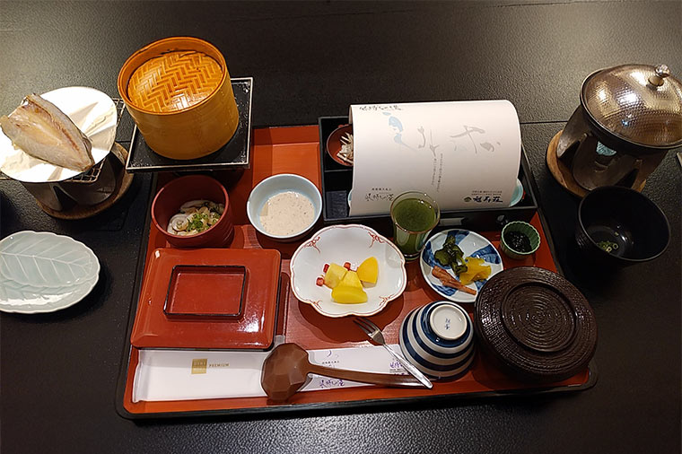 福寿荘・朝食