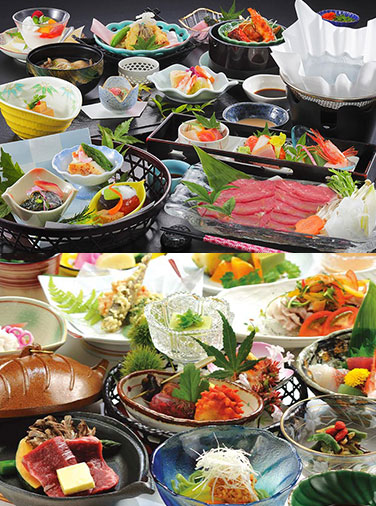 夕食：上本館・下新館