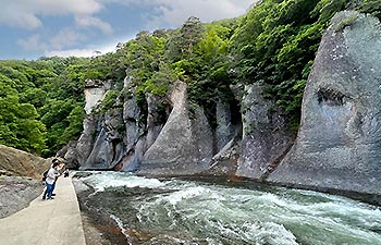 吹割の滝
