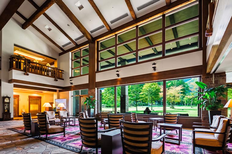 白馬東急ホテル・ロビー