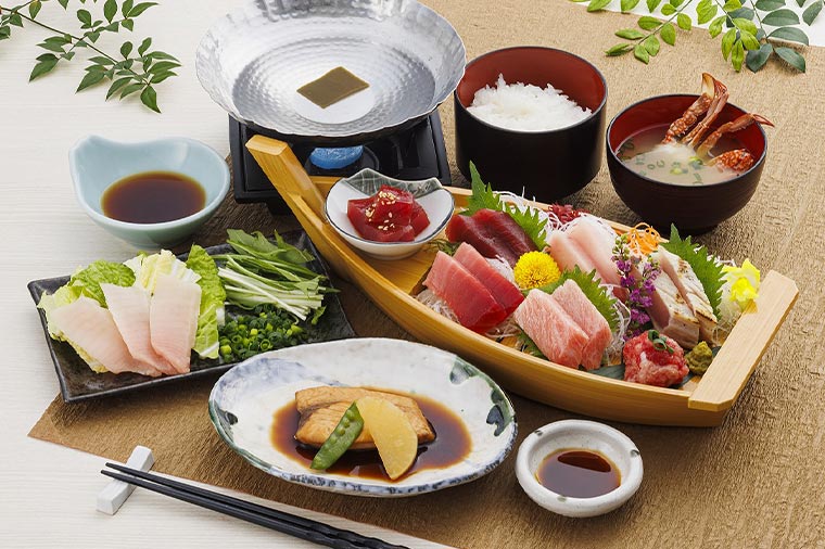 焼津さかなセンター・鮪7種食べ比べ＆まぐろしゃぶしゃぶ