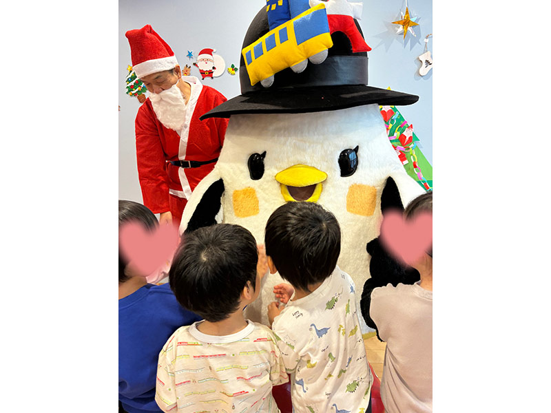 しゃぽぽと園児