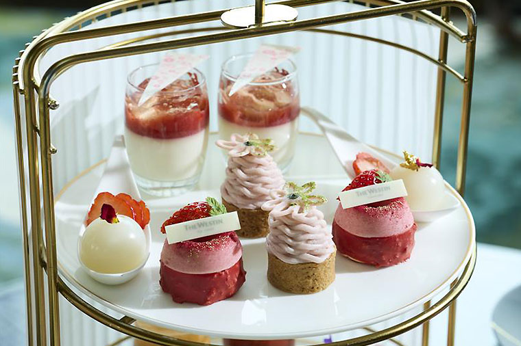 いちごアフタヌーンティー