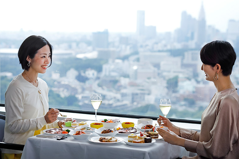 ホテルニューオータニ・昼食