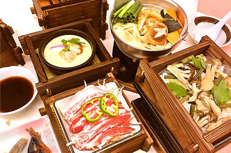 三段せいろ御膳