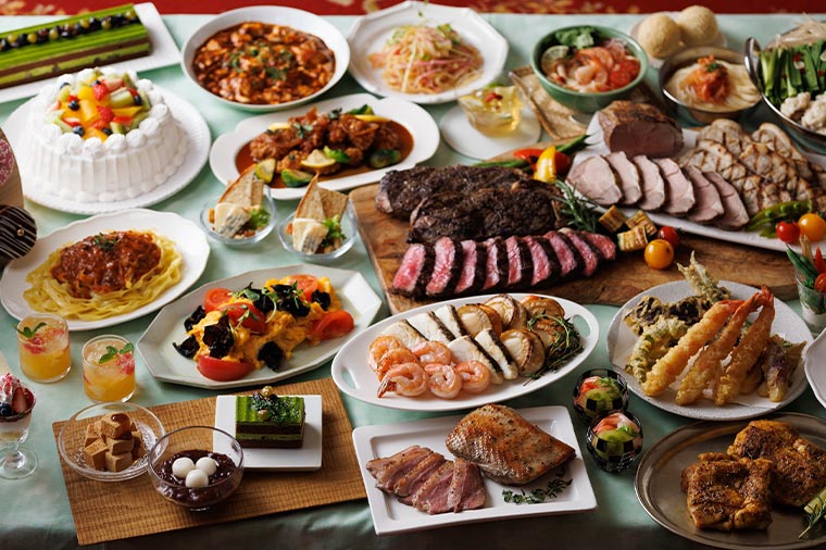 浅草ビューホテル スカイグリルビュッフェ 武蔵