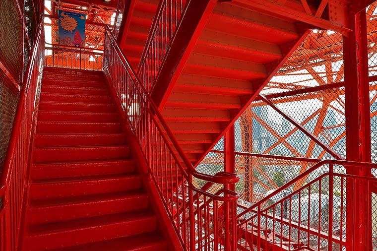 東京タワー・オープンエア外階段ウォーク