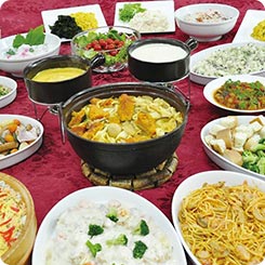 郷土料理バイキング