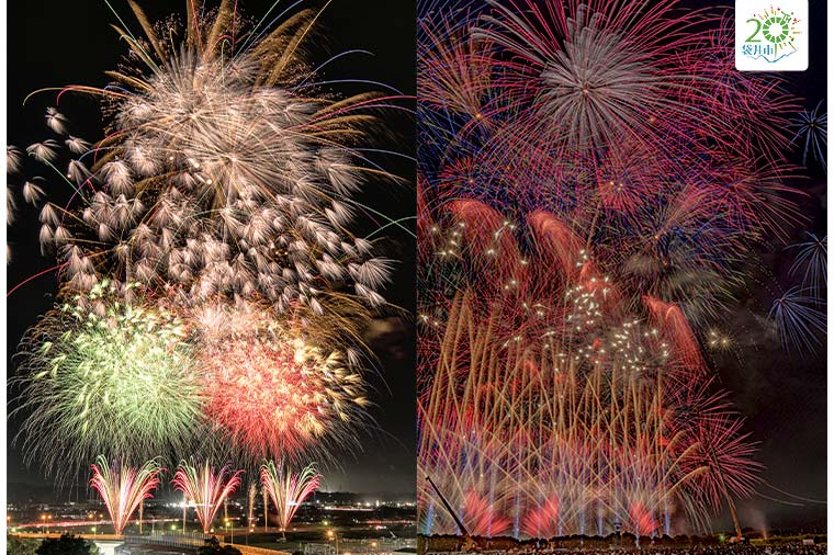 ふくろい遠州の花火